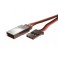 DISC.. 150mm 26AWG Futaba extension leads (1pc)