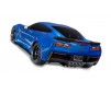 Body, Chevrolet Corvette Z06, blue (painted, decals applied)