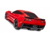 Body, Chevrolet Corvette Z06, red (painted, decals applied)