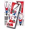 Decal Acromaster Pro, blue-red