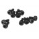 AXA083 Cap Head M3x6mm Black Oxide (10)