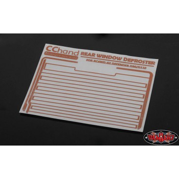 Rear Window Defroster Decal for Gelande II (D90/D110)