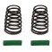 DISC.. RC10F6/12R6 SIDE SPRINGS GREEN 4.2 LB/IN