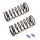 DISC.. 12MM BIG BORE FRONT SPRING PURPLE 4.20LB