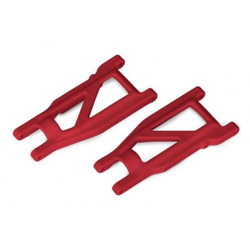 Suspension arms, red, front/rear (left & right) (2) (heavy duty, cold