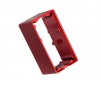 Servo case, aluminum (red-anodized) (middle) (for 2255 servo)