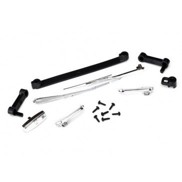 Door handles, left, right & rear tailgate/ windshield wipers, left &