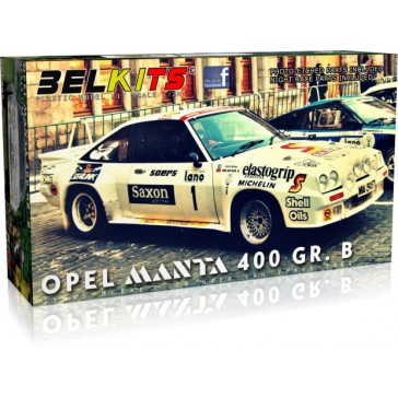 OPEL MANTA 400 GR. B JIMMY MCRAE 24 UREN VAN YPRES 1984 - 1/24 kit