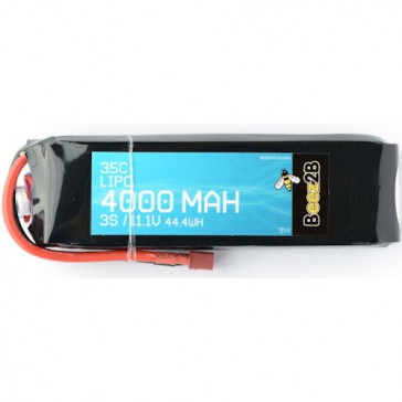 DISC.. Batterie Lipo 3S 11.1v 4000mAh 35C (25 x 47 x 155mm - 326g - D