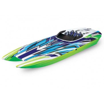 DISC.. DCB M41 Catamaran Race Boat TQi TSM, GreenX v2