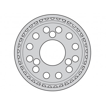 Poulie unidirectionnelle 37dts