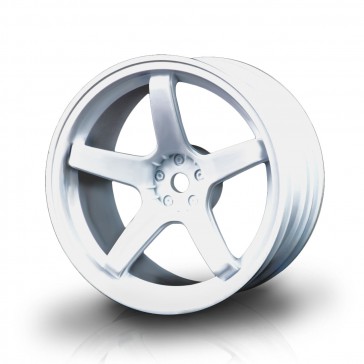 White 5 spokes wheel (+5) (4)