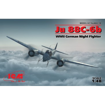 Ju 88-6b. WWII German Night Fight