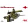 DISC.. Russian Maxim Machine Gun 10 1/35