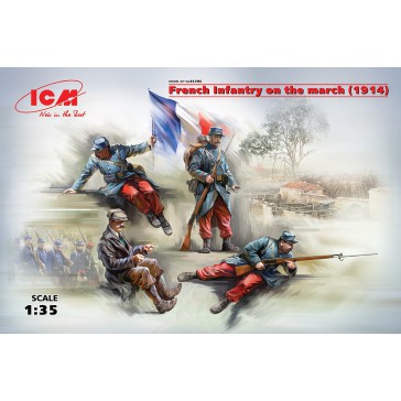 French Infantry on the march (1914)