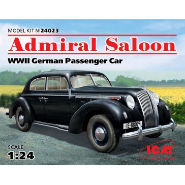 Admiral Saloon WWII German Car 1/24