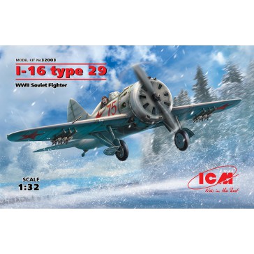 I-16 type 29. WWII Soviet Fighter