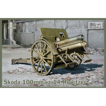 Skoda 100mm vz 14 Howitzer 1/35