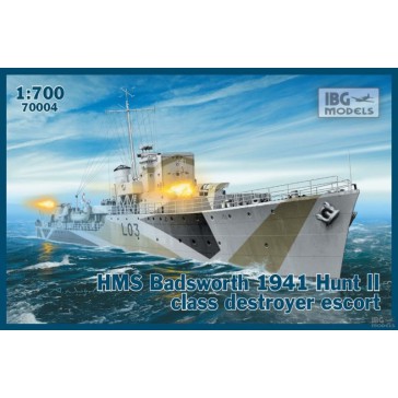 HMS Badsworth'41Hunt II Dest. 1/700