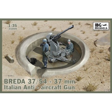 Breda 37-54 37mm Italian Gun 1/35