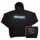 DISC.. W19 PULLOVER HOODIE BLACK (MEDIUM)