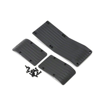 TRAXXAS T/E-MAXX 3-PCS SKID PLATE - BLACK