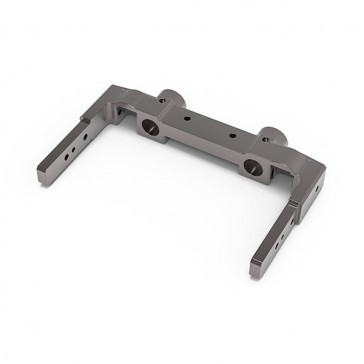 JUNFAC GS02 REAR BUMPER MOUNT (TITANIUM GRAY)