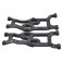 DISC.. FRONT LOWER A-ARMS FOR AXIAL YETI XL - BLACK