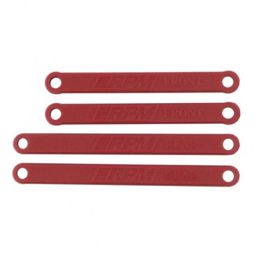 HEAVY DUTY CAMBER LINK RUSTLER/STAMPEDE RED