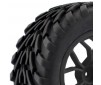 1/10 MEGA-V TRUCK TYRE MOUNTED ON 12-SPOKE (12mm HEX)