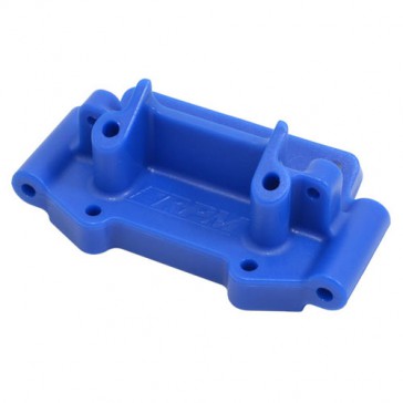 BLUE FRONT BULKHEAD FOR TRAXXAS 2WD VEHICLES