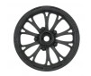 PONOMA DRAG SPEC 2.2" BLACK FRONT WHEELS SLASH/BUGGY