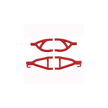 TRAXXAS 1/16TH E-REVO REAR A-ARMS RED