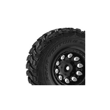 TRAXXAS SLASH 2WD REAR BLACK WHEELS