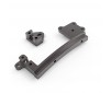 JUNFAC GS02 ALUMINUM SERVO MOUNT SET (TITANIUM GREY)