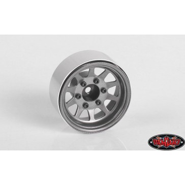 OEM 6-Lug Stamped Steel 1.55 Beadlock Wheels (Plain)