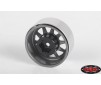 OEM 6-Lug Stamped Steel 1.55 Beadlock Wheels (Plain)