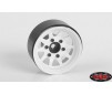 DISC.. OEM 6-Lug Stamped Steel 1.55 Beadlock Wheels (White)