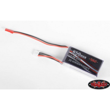 7.4V 850mAh 2S LiPo Battery w/ Balance Plug