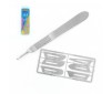 Scalpel n°3 + set n°2 getande bladjes