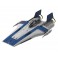 DISC.. Resistance A-wing Fighter, blue 1:44