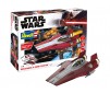 DISC.. Resistance A-wing Fighter, red 1:44