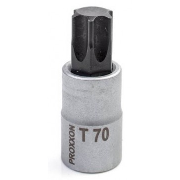 1/2"  dopsleutel Torx 70, 55mm lang.