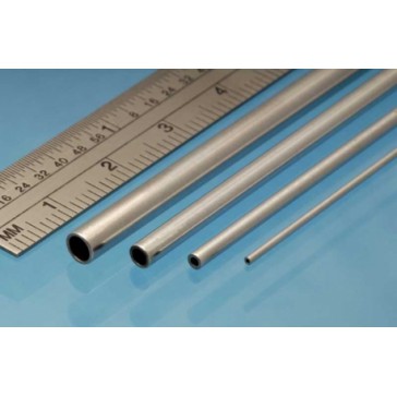 Alu   Micro Tube 0.9 x 0.7 mm (3p.)