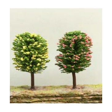 Decor 2 Arbres Fruitiers 10cm.