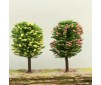 Decor 2 Arbres Fruitiers 10cm.