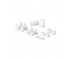 Shaft bush & spacer set (white)