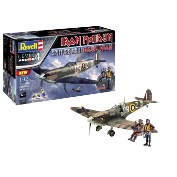 Cadeauset Spitfire Mk.II "Aces High" Iron Maiden - 1:32