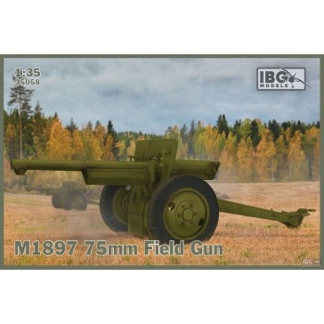 M1897 75mm Field Gun US Serv.  1/35