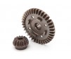 Ring gear, differential/ pinion gear, differential (rear)